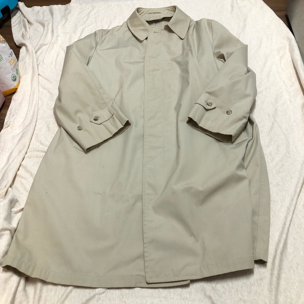 Vintage London Fog Trench Coat Size 44 Regular